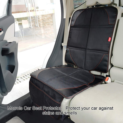 MORROLS Thick Padded Car Seat Cover with Mesh Pockets