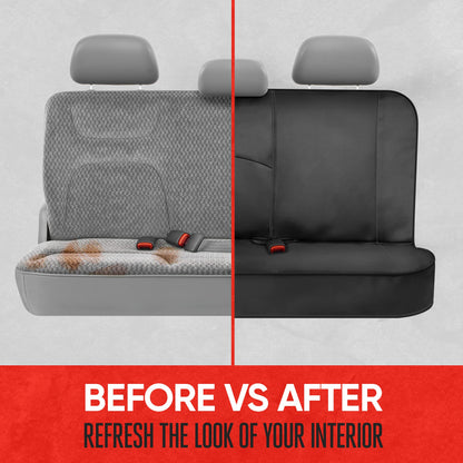 Motor Trend Waterproof Bench Seat Cover for Kids & Dogs