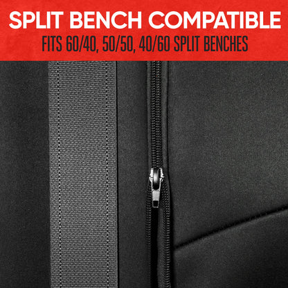 Motor Trend Waterproof Bench Seat Cover for Kids & Dogs